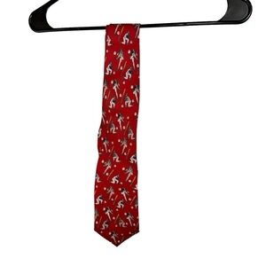 CHRISTIAN Pelini Baseball Silk Tie